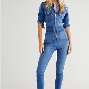 Free People Lennox Jumpsuit NWOT
